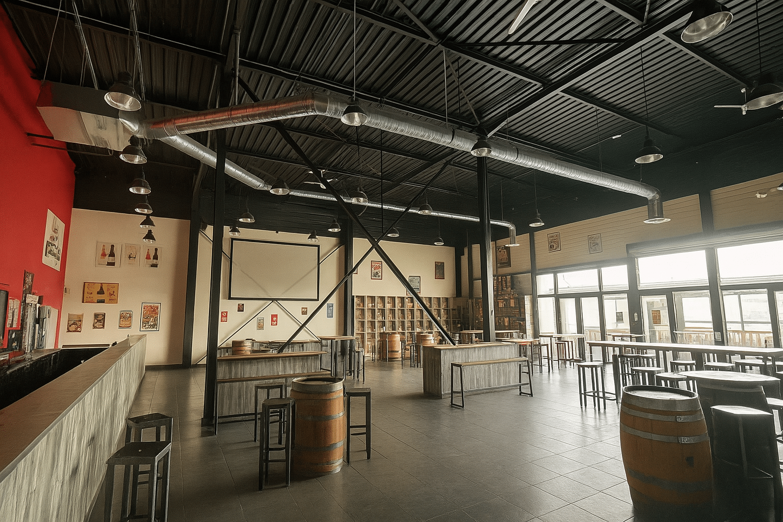 Réduction de la réverbération – Bar My Beers