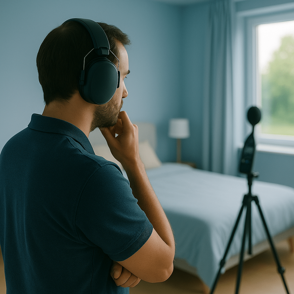 Localiser un bruit dans un logement : méthodes d’un acousticien